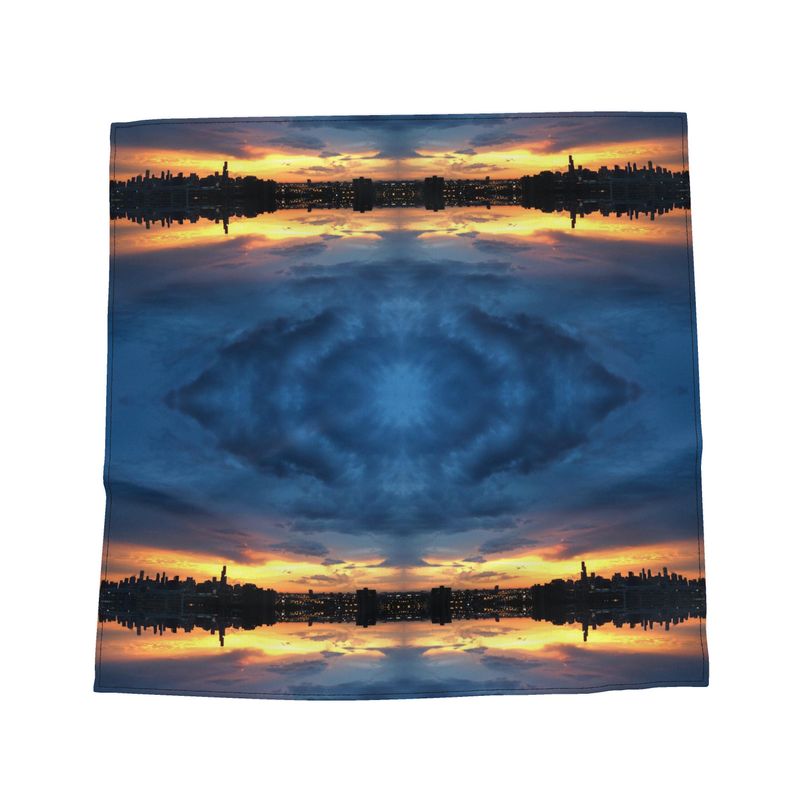 The Camo Coat Bandana - Sunset Skyline