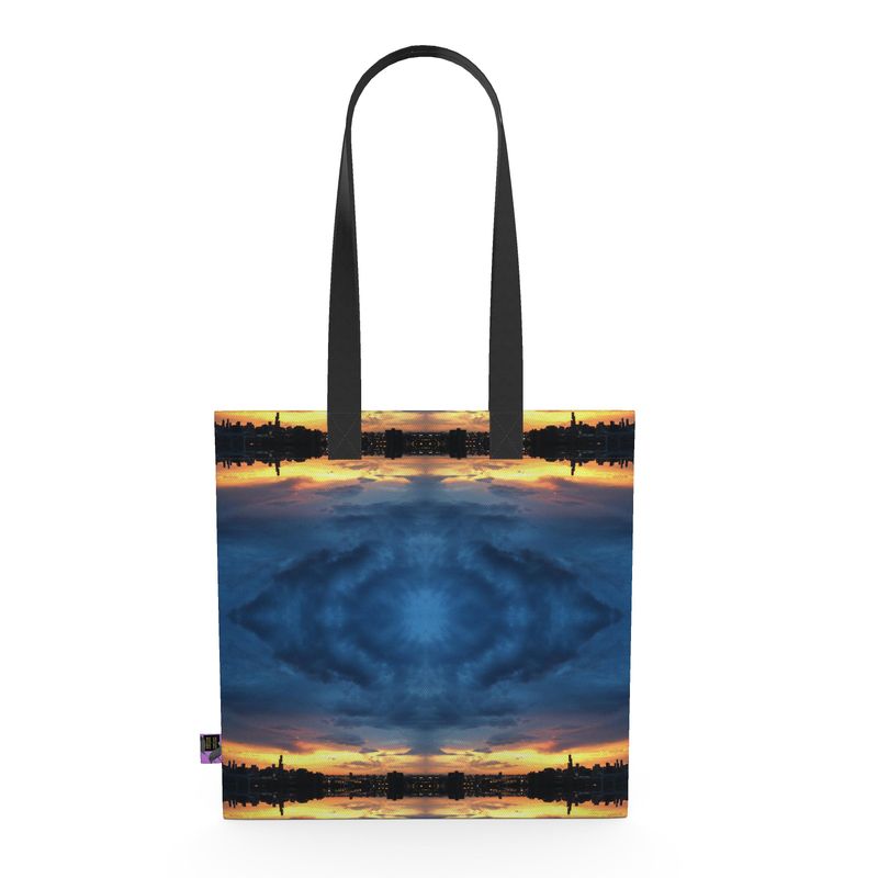 The Camo Coat Tote - Sunset Skyline Eye